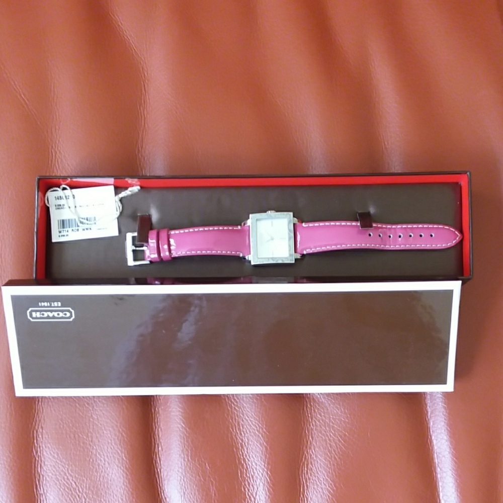 EUC Aunthentic Amanda Pink Coach Watch
